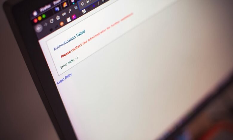 user retry attempts log